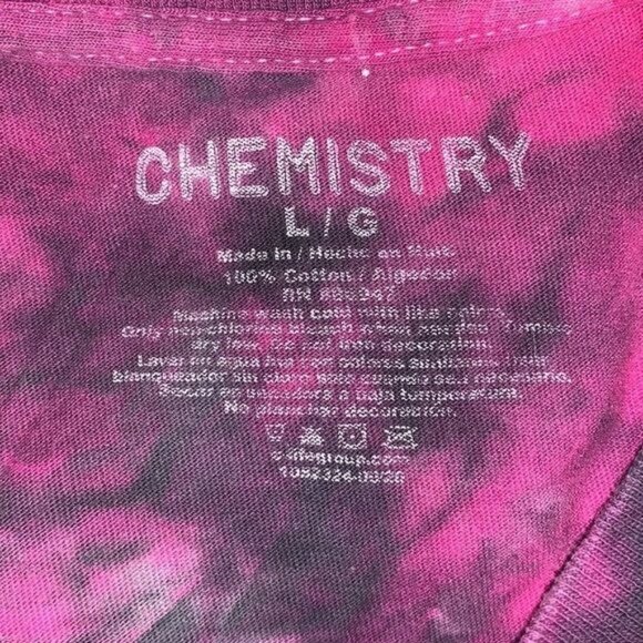 Cybermind Tie-Dye Graphic T-Shirt L - Picture 2 of 8